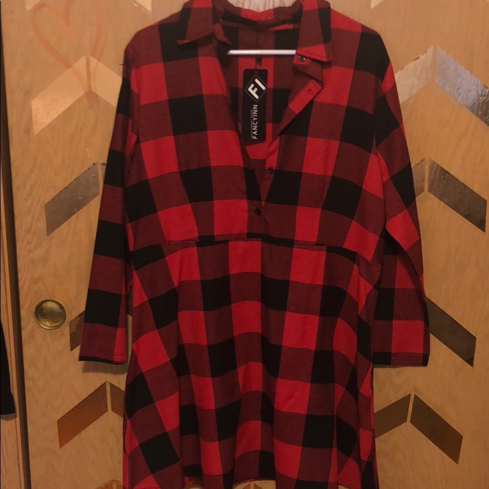 Buffalo Plaid Dress